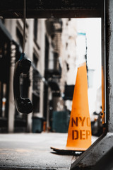 New York sign on street
