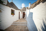 Charakterystyczne domki Alberobello trulli