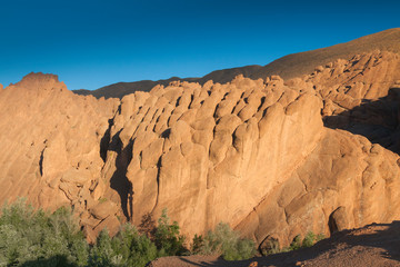 Morocco, Dades Gorge, Monkey Fingers Cliffs
