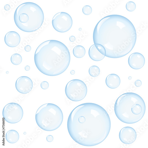 Blue bubbles background © Oligo