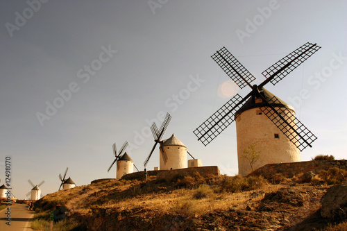 Fototapeta Molinos de viento. Consuegra, España