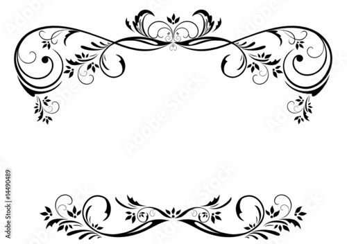 "Vintage floral frame" Stock image and royalty-free vector files on