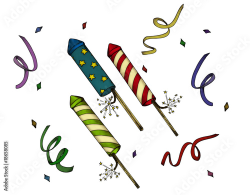 Silvester Clipart Rakete