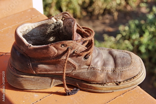 old tattered shoes by Galina, Royalty free stock photos #20912201 on ...