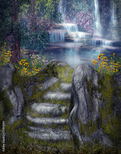 Lacobel Magiczne wodospady