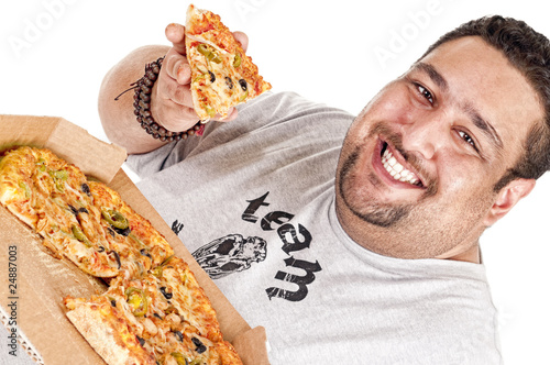 <b>big guy</b> with pizza - 500_F_24887003_IgLo7rQL0hWAdV30fnsnheDbOitFL7PT