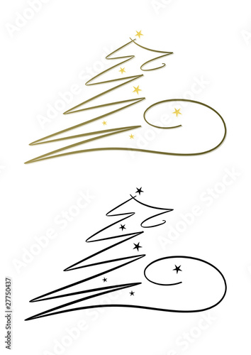quot abstrakter moderner weihnachtsbaum 2 farbversionen quot abstrakter moderner weihnachtsbaum 2 farbversionen