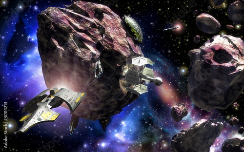 baza-przestrzeni-kosmicznej-asteroid-statku-kosmicznego