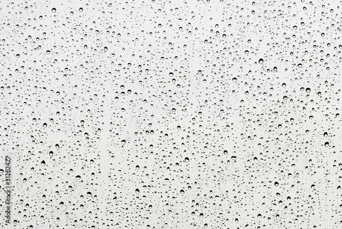 Textura de la lluvia. © Angel Simon
