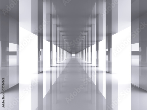 lustrzana-kolumnada-3d-w-nowoczesnym-stylu