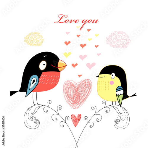Lacobel love birds