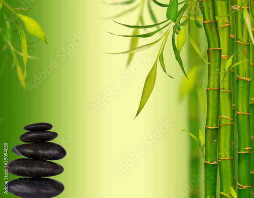  Bamboo spa background