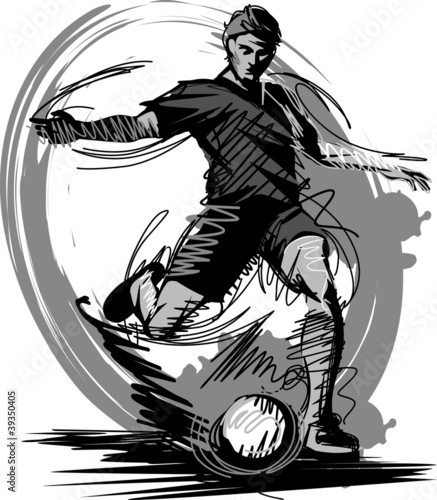 ilustracja-wektorowa-pilka-nozna-kopanie-pilke