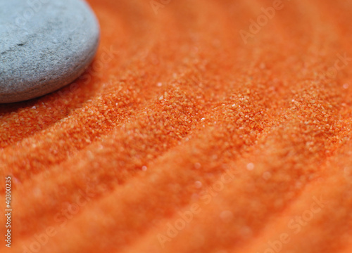  pierre sur sable de couleur orange
