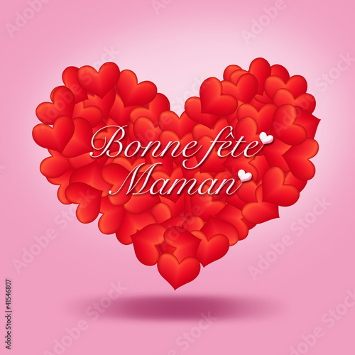 Bonne Fete Maman Coeur