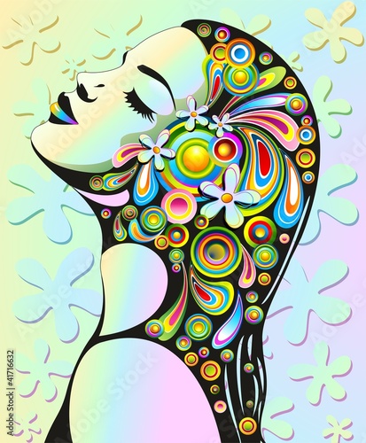 sensual-girl-pop-art-psychedelic-girl-39-s-floral-portrait