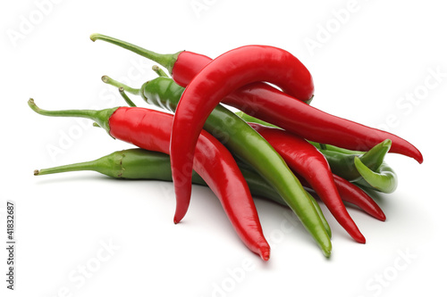 Fototapeta Red Pepper and green pepper