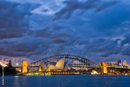Lacobel Sydney Harbour Twilight