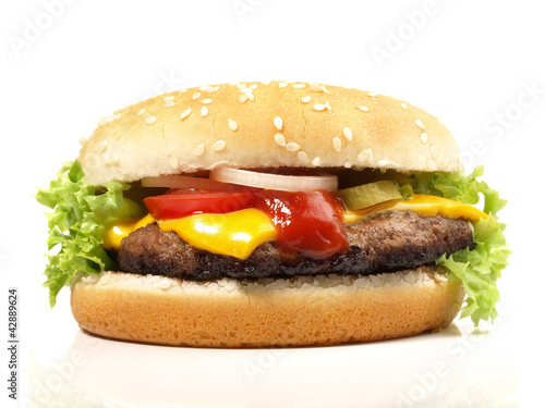 Fototapeta Cheeseburger