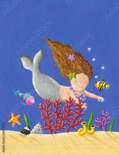 Lacobel Cute Little Mermaid