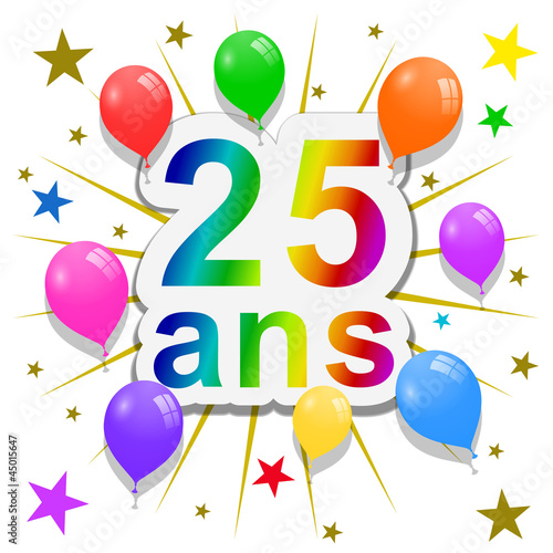 Image Anniversaire 25 Ans