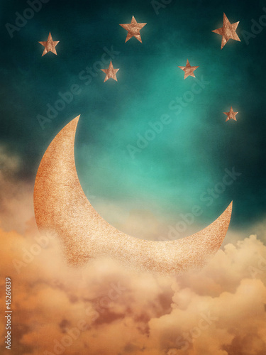 Lacobel Moon and stars