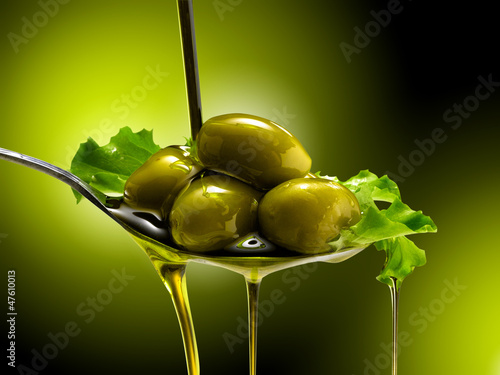 Fototapeta olio e olive
