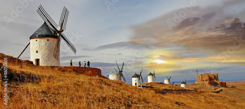  windmills of Spain. Consuegra