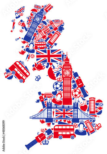  Great Britain map