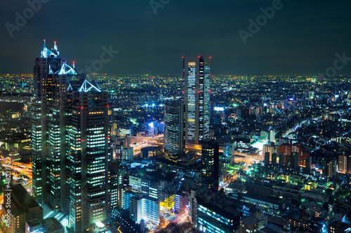 Fototapeta Tokyo by Night