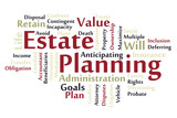 Estate planning word cloud