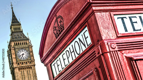 Telephone Box, London