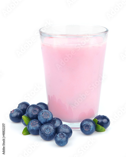 Fototapeta Fresh blueberries fruits