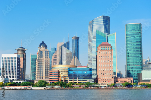 Lacobel Shanghai skyline
