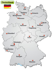 Bundeslandgrenzen Deutschland Bundeslandgrenzen Deutschland