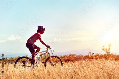 Fototapeta healthy lifestyle cycling