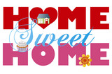 Home Sweet Home Alphabets Illustration
