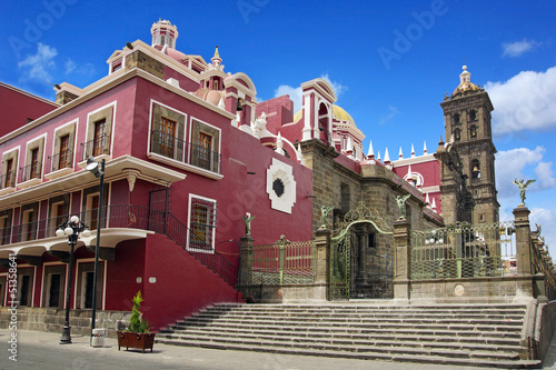 Fototapeta Cathédrale de Puebla