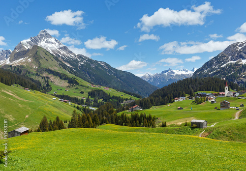 Lacobel Alpine view (Vorarlberg,Austria)