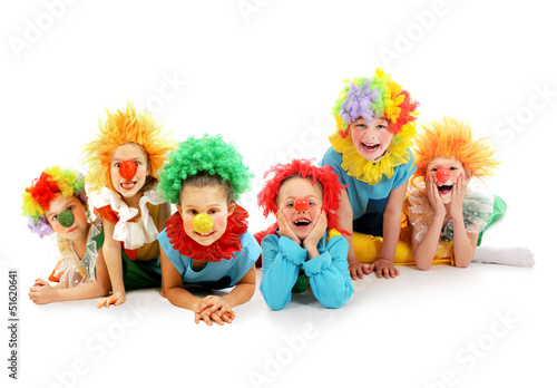 Fototapeta Funny clowns