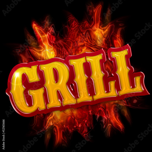Lacobel grilling label
