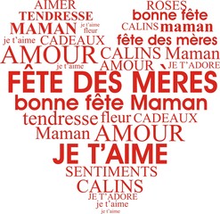 Bonne Fete Maman Coeur