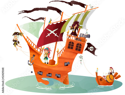 Lacobel bateau pirate