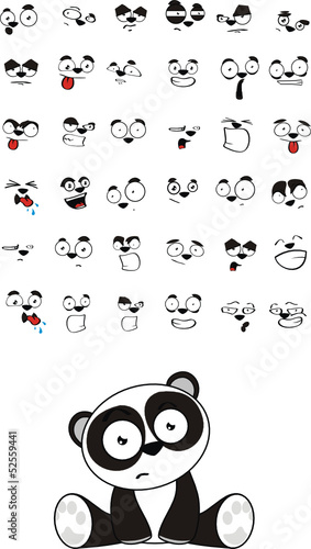niedzwiedz-panda-zestaw-ladny-kreskowka-dla-dzieci-siedzi