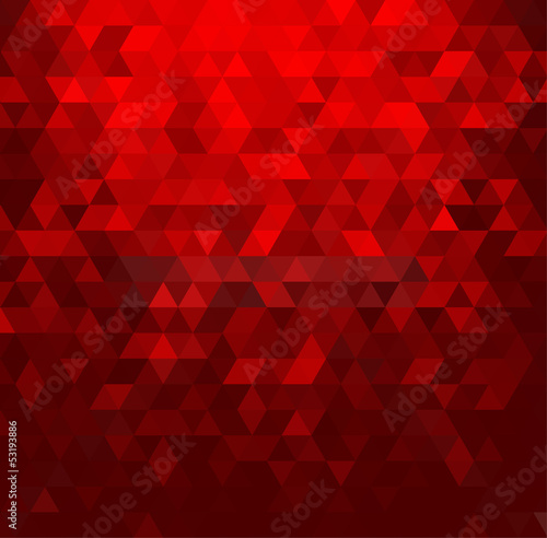 Fototapeta Abstract red mosaic background