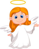 Cute angel cartoon