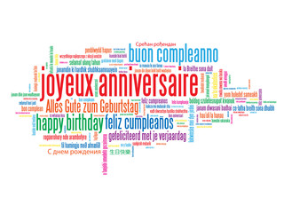 Joyeux Anniversaire En Plusieurs Langues