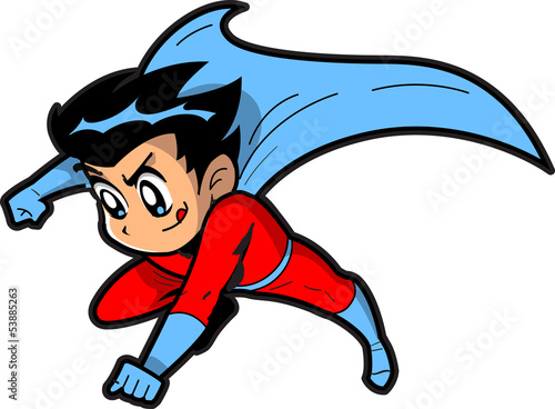 Anime Manga Boy Superhero