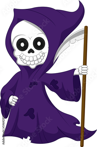 Lacobel Cute cartoon grim reaper