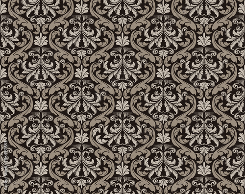 Fototapeta seamless pattern victorian